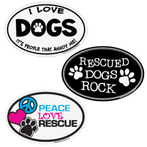 Oval Car Magnets