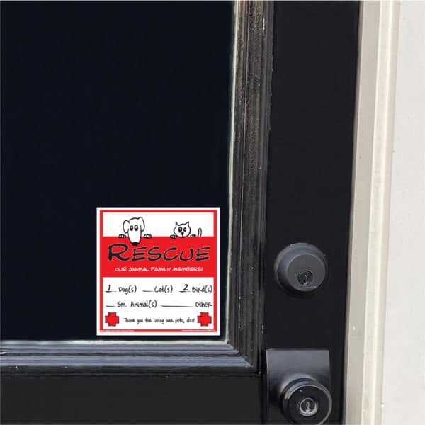 Pet Rescue Decals 2 Pack Family with Wallet Card - Image 4