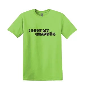 I Love My Grandog T-Shirt