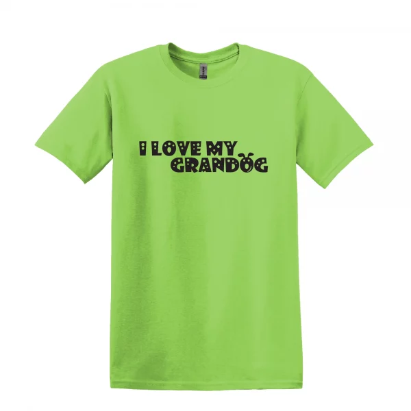 I Love My Grandog T-Shirt