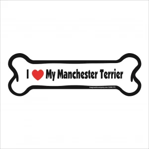 manchester terrier bone magnet