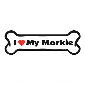 morkie bone magnet