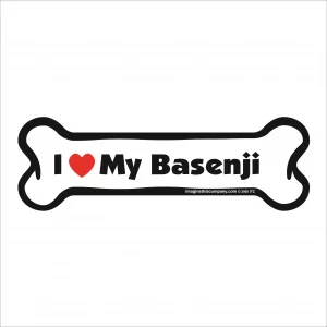 basenji bone magnet