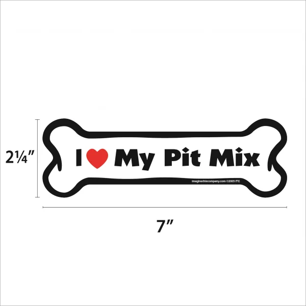 Pit Mix Bone Magnet - Image 2