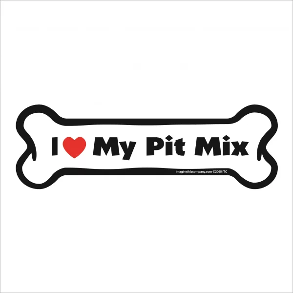pit mix bone magnet