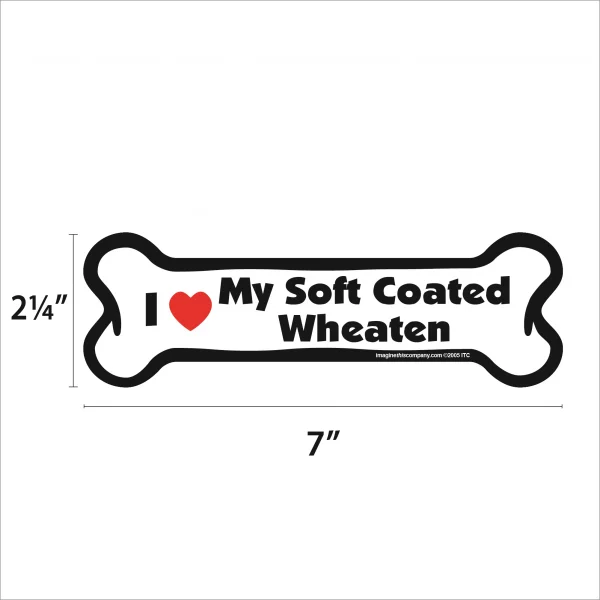 Soft Coated Wheaten Bone Magnet - Image 2
