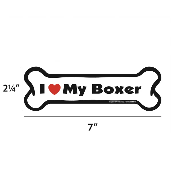 Boxer Bone Magnet - Image 2