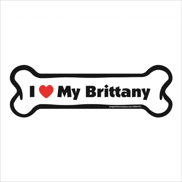 brittany bone magnet