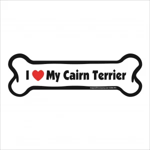 cairn terrier bone magnet