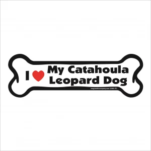 catahoula leopard dog bone magnet