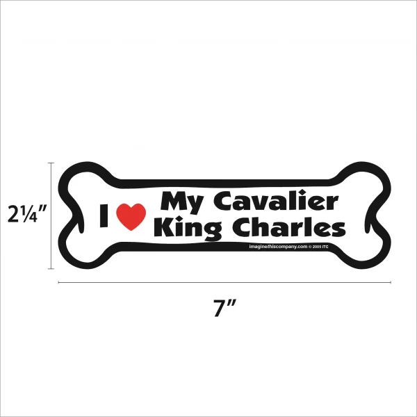 Cavalier King Charles Bone Magnet - Image 2