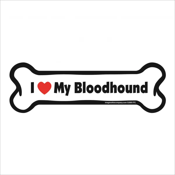 bloodhound bone magnet