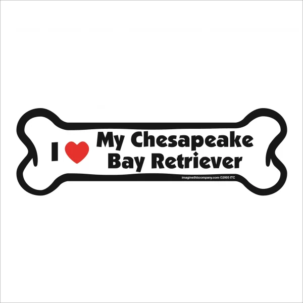 Chesapeake bay retriever bone magnet