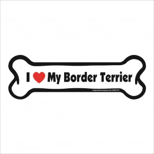 border terrier bone magnet