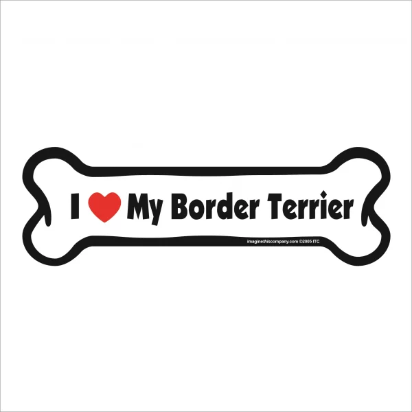 border terrier bone magnet