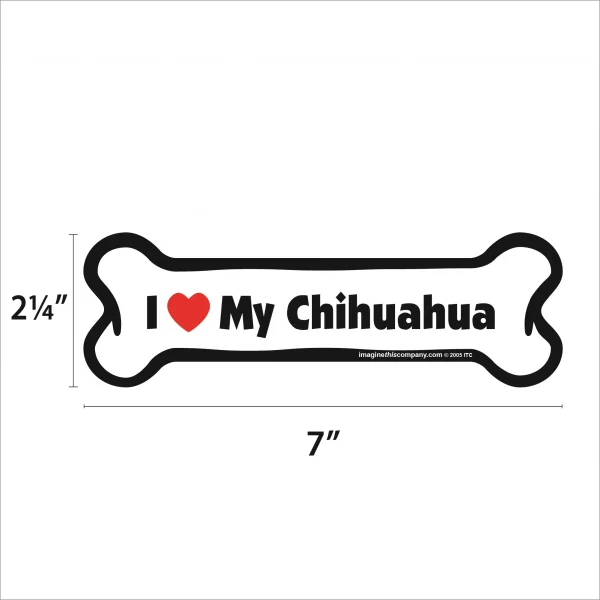 Chihuahua Bone Magnet - Image 2