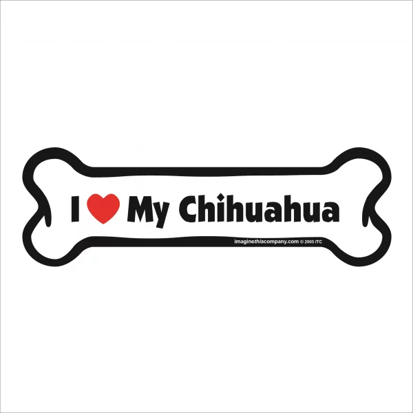 chihuahua bone magnet