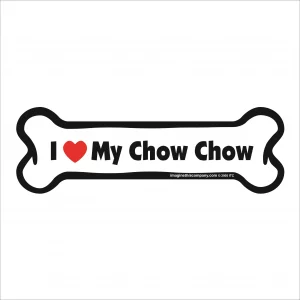 chow chow bone magnet