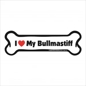 bullmastiff bone magnet