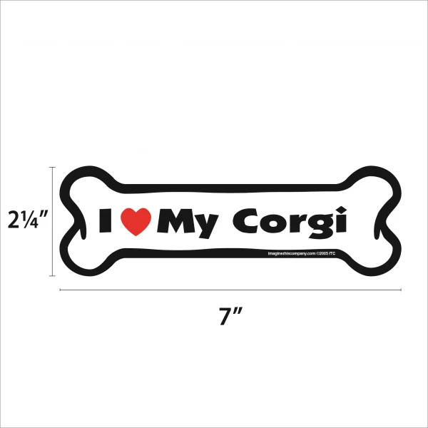 Corgi Bone Magnet - Image 2