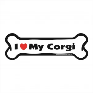corgi bone magnet