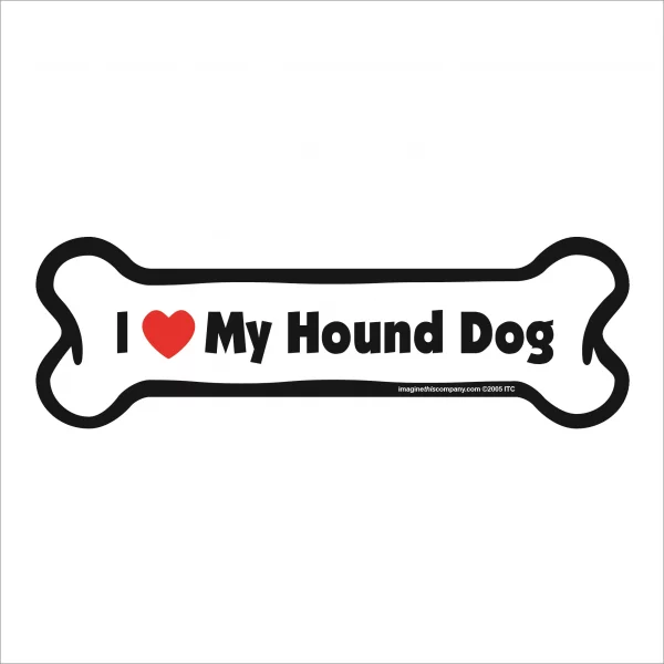 hound dog bone magnet