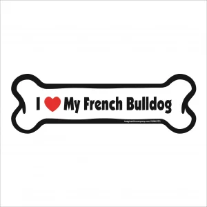 french bulldog bone magnet