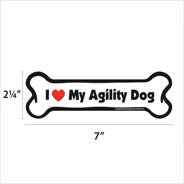 Agility Dog Bone Magnet - Image 2