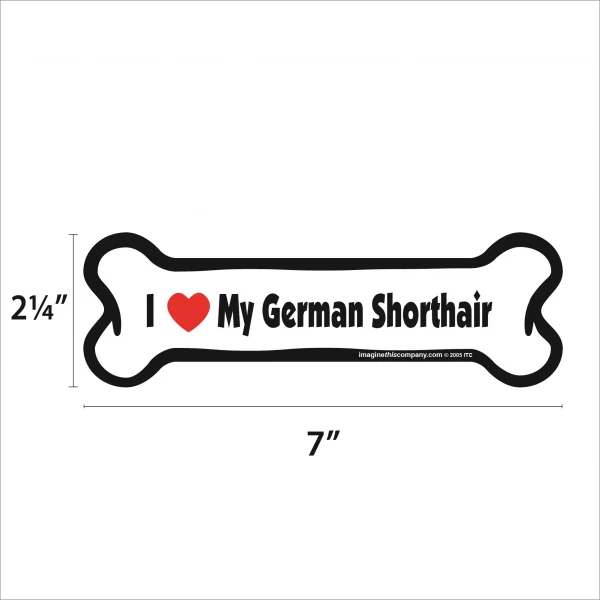 German Shorthair Bone Magnet - Image 2