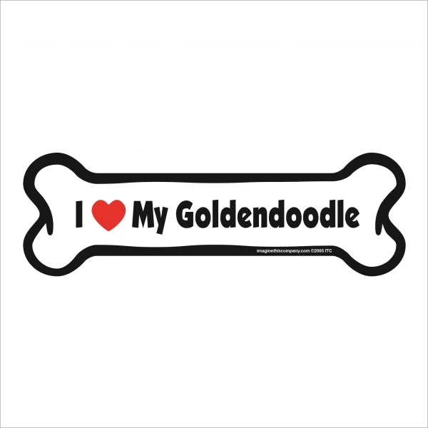 goldendoodle bone magnet
