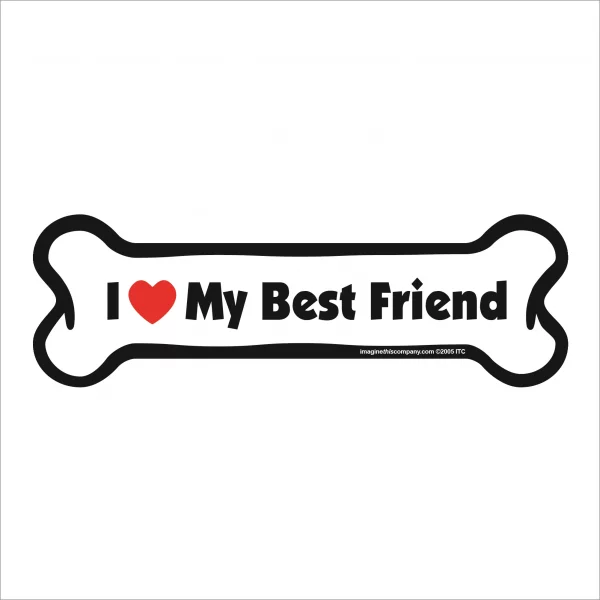 best friend bone magnet