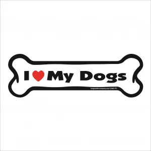 dogs bone magnet