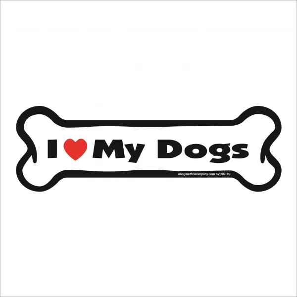 dogs bone magnet