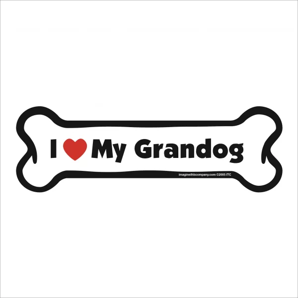 grandog bone magnet