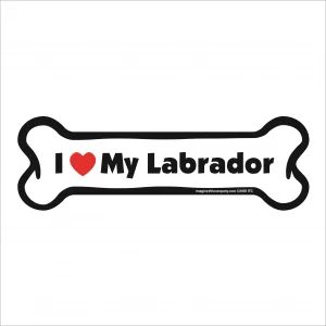 I LOVE MY BOXERCar Magnet Picture PawsDog Paw Shaped Magnets 