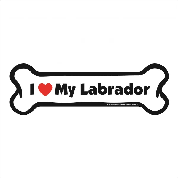 Labrador Bone Magnet