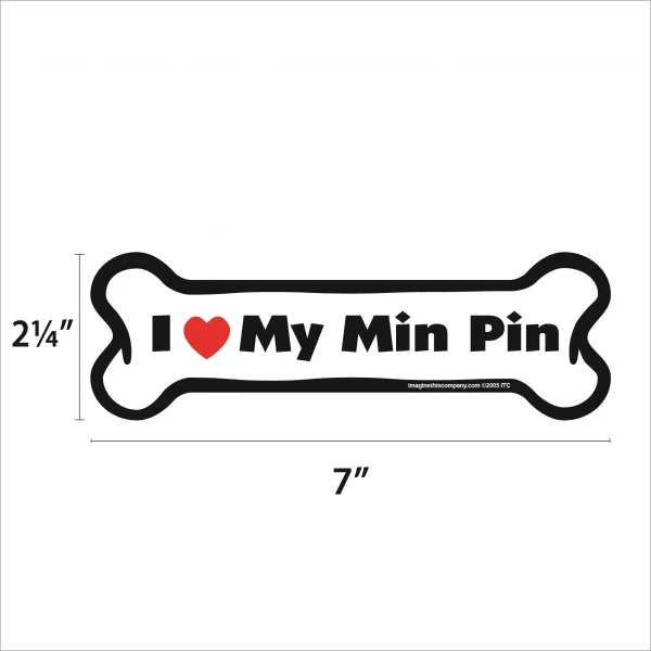 Min Pin Bone Magnet - Image 2