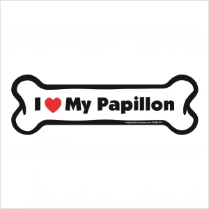 papillon bone magnet