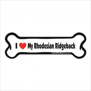 rhodesian ridgeback bone magnet