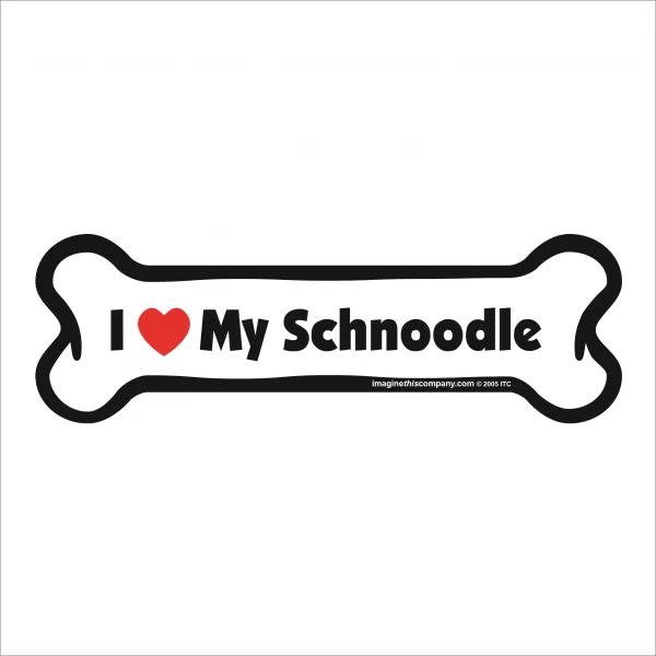 schnoodle bone magnet