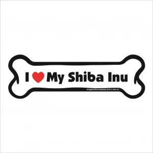 shiba inu bone magnet