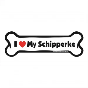 schipperke bone magnet