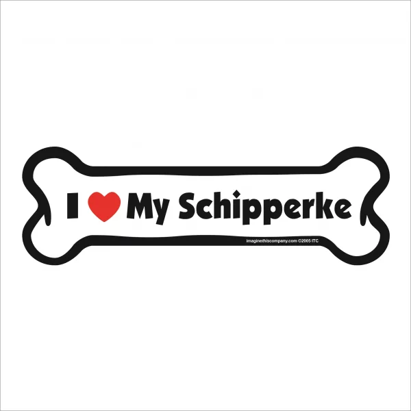 schipperke bone magnet