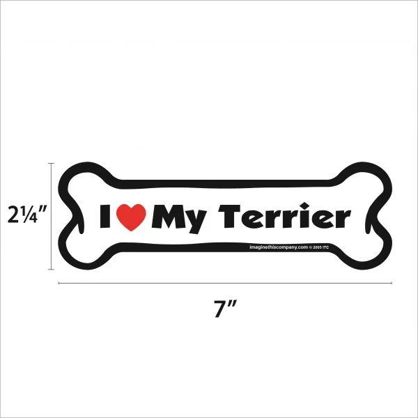 Terrier Bone Magnet - Image 2