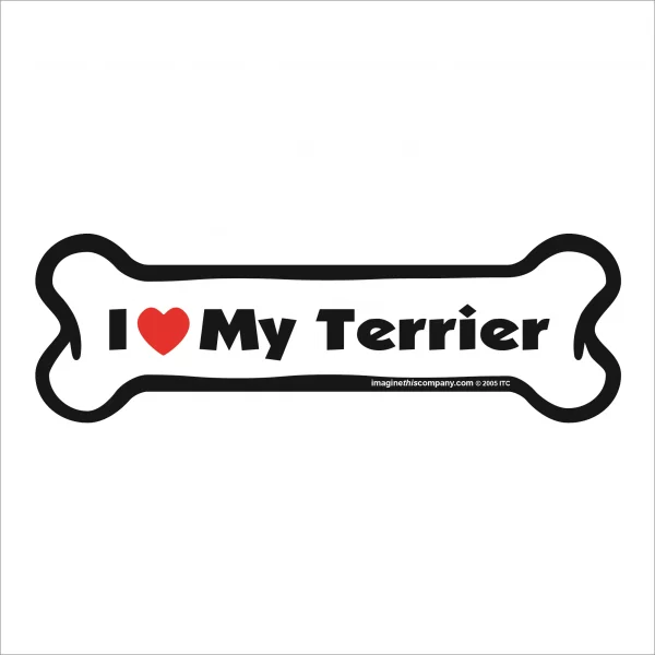 terrier bone magnet
