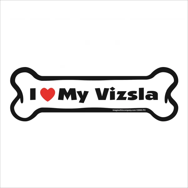 vizsla bone magnet