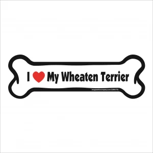 wheaten terrier bone magnet
