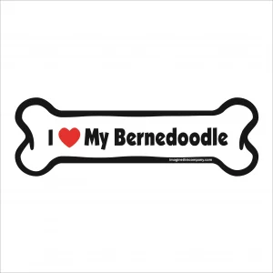 Bernedoodle Bone Magnet