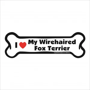 wirehaired fox terrier bone magnet