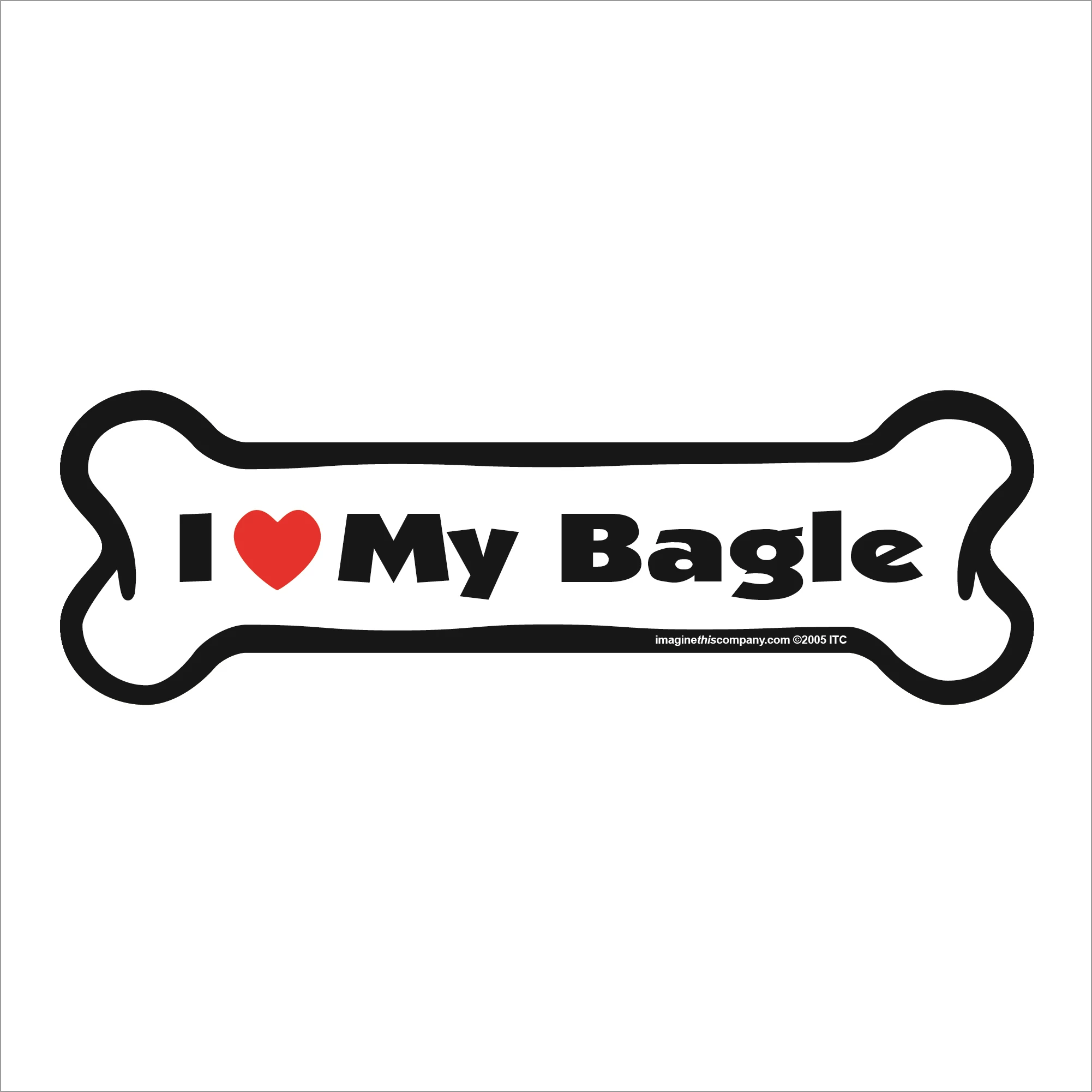bagle bone magnet